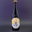 This is a bottle of Orbit - Peel - 4.9% (330ml). It is a Wit / Wheat craft beer available to buy from Ghost Whale, voted London's best craft beer shop.