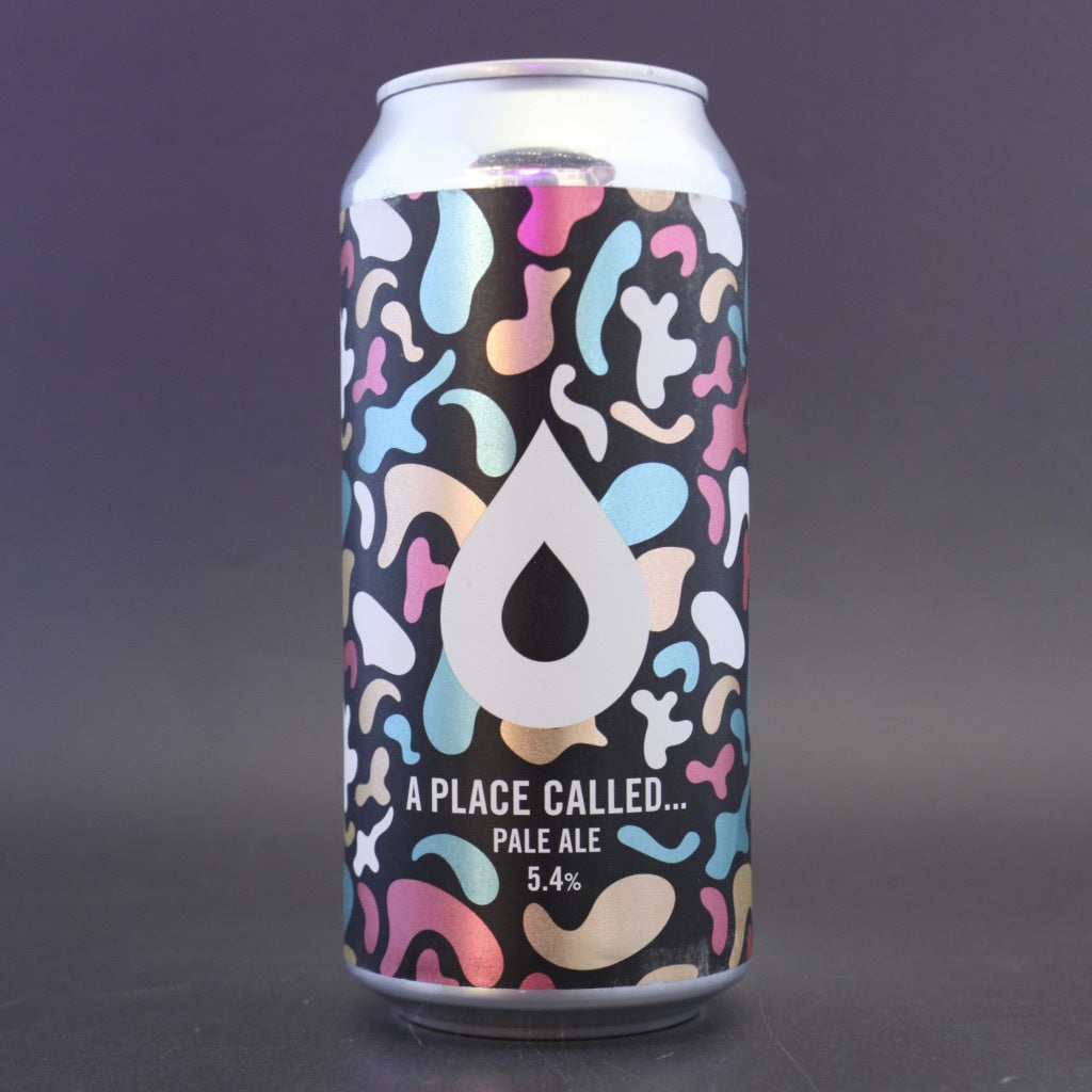 This is a can of Polly's Brew Co - A Place Called - 5.4% (440ml). It is a Pale Ale craft beer available to buy from Ghost Whale, voted London's best craft beer shop.